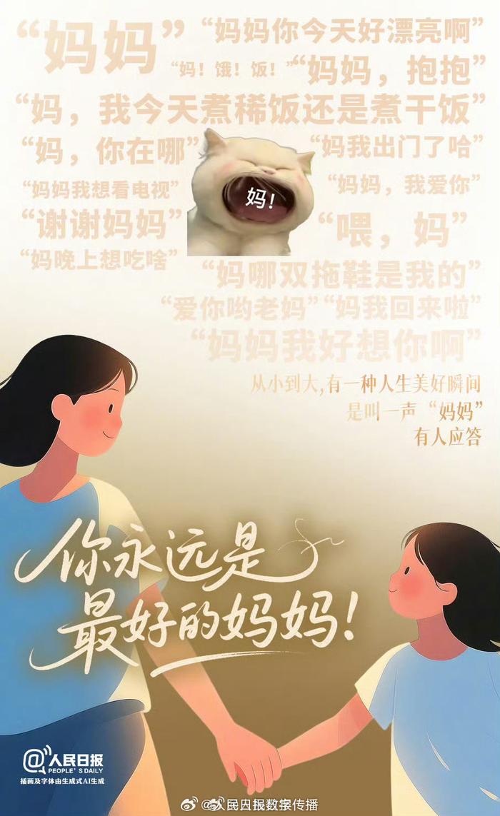 妈妈，你永远是最好的妈妈