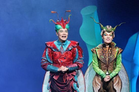 儿童剧《酷虫学校之最强魔法》剧照。剧方供图