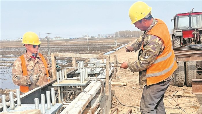 施工现场。吴利红 摄