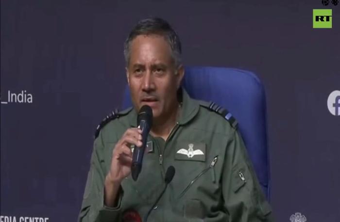 印度空军空中作战总监巴蒂 视频截图