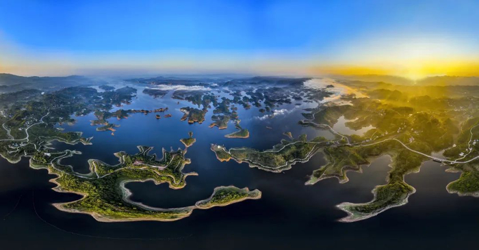 长寿湖资料图。来源：重庆市水利局