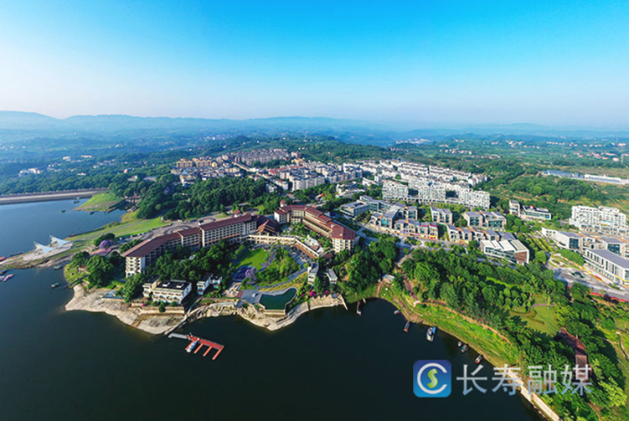 长寿湖镇资料图。来源：人人长寿