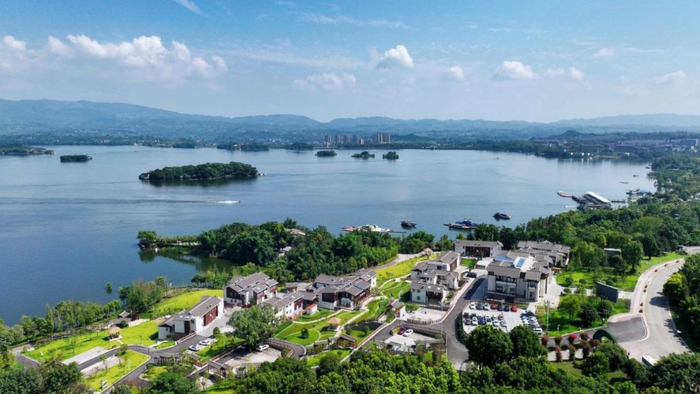 长寿湖镇风景资料图。来源：长寿文旅