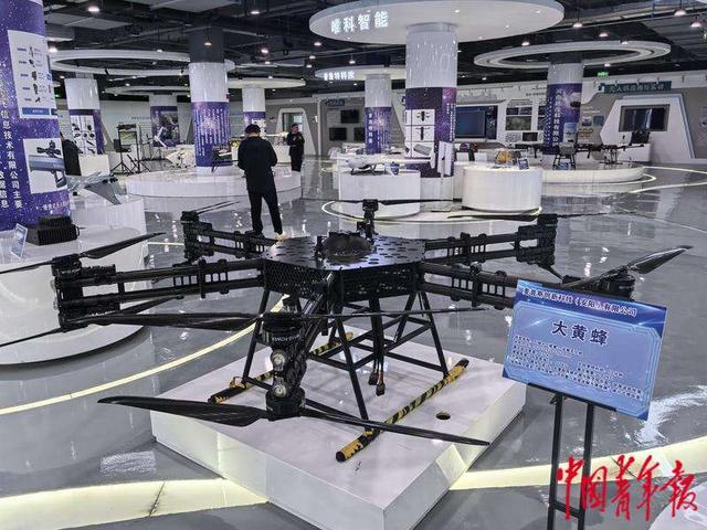 河南安阳近年来致力于低空经济产业发展。中青报·中青网记者 潘志贤/摄