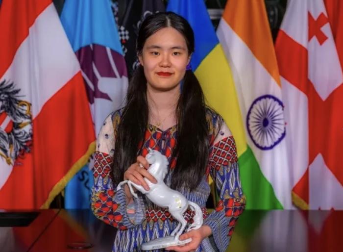 朱锦尔收获了一张2026年国际象棋女子世界冠军候选人赛的入场券。