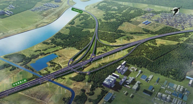 108新线高速公路工程效果图