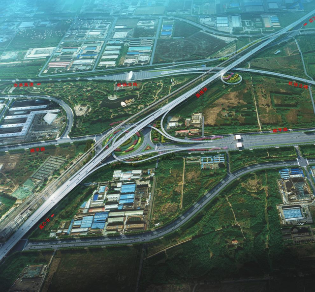 京密路（机场南线-六环路段）效果图