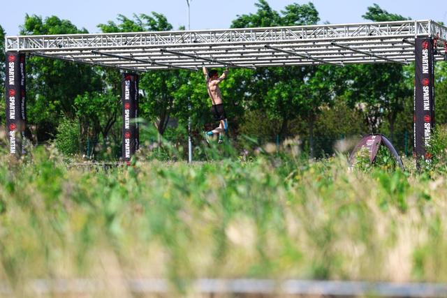 图为2025斯巴达勇士赛北京站比赛现场。（主办方供图）