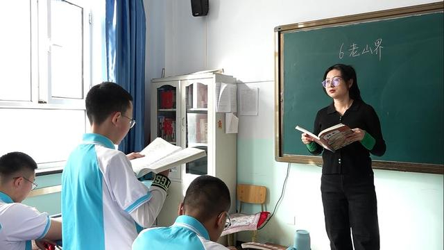 良好的学生资源给了马春霞更好的成长平台。（资料图）