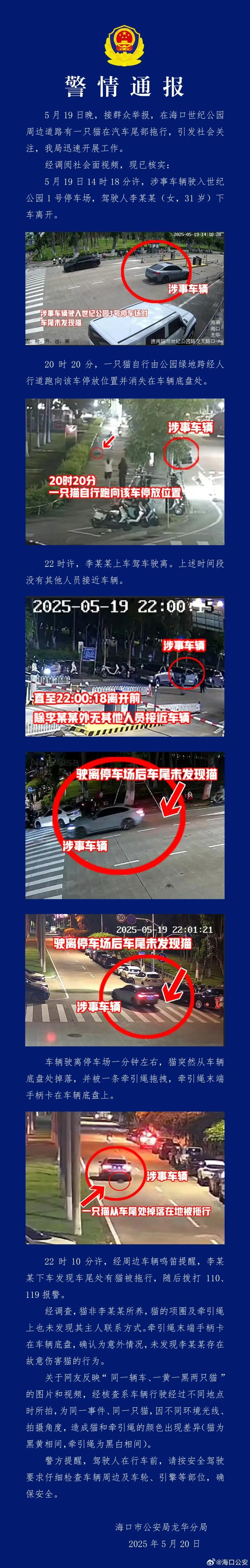 来源：上游新闻记者 赵映骥综合@海口公安