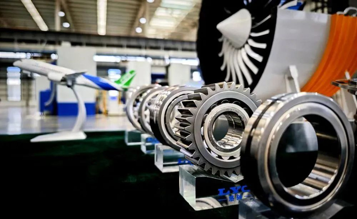 2025年5月19日在洛轴拍摄的航空工业用轴承产品（图源新华社）