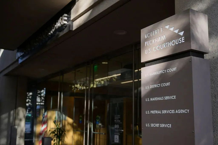 美国加州联邦法院大楼。资料图