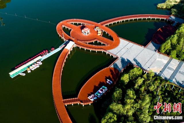 图为集宁霸王河。段建宁 摄