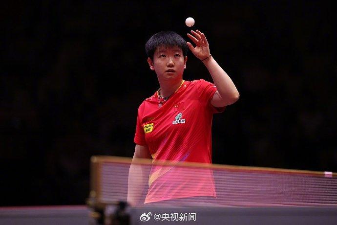 孙颖莎11900分刷新国际乒联积分纪录,稳居女单世界排名第一