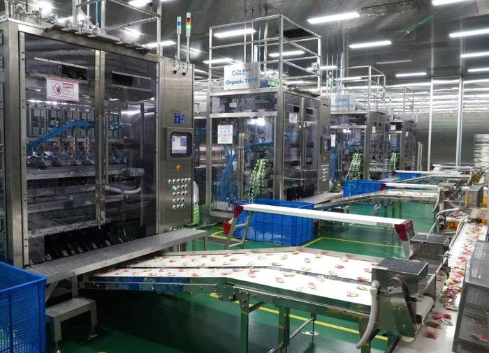 溜溜果园的生产车间&nbsp; 图片来源：受访者提供