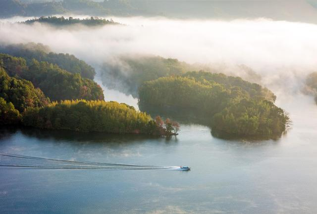 仙女湖风景。视觉中国 图