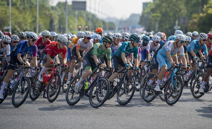 环仙女湖公路自行车邀请赛资料图。新余市融媒体中心 提供