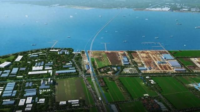 海太长江隧道示意图。 图片来源：“南通发布”微信公众号