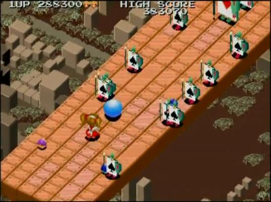 图12《爱丽丝冒险世界》（Namco，AC，1988年）