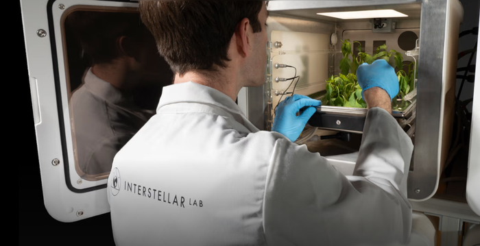 星际实验室的设计让航天员可以在小模块里种植，实现自给自足。｜interstellarlab
