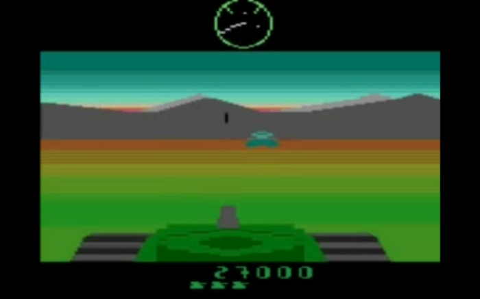 图19《战争地带》（Atari，Atari 2600，1983年）