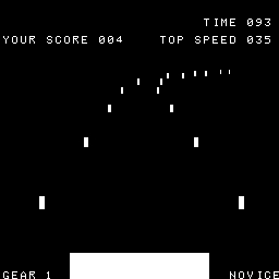 图2《夜班司机》（Atari，AC，1976年）