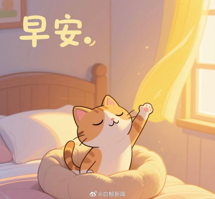 早安，朝阳已升起，清风捎来温柔