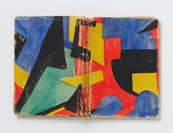 戈达尔为《荒诞玄学家福斯特罗尔博士的业绩和见解》自制的书套