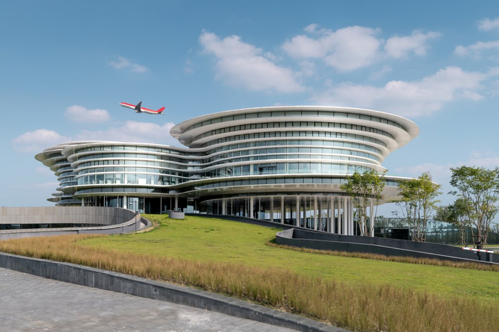 双流空港云。视觉中国 图