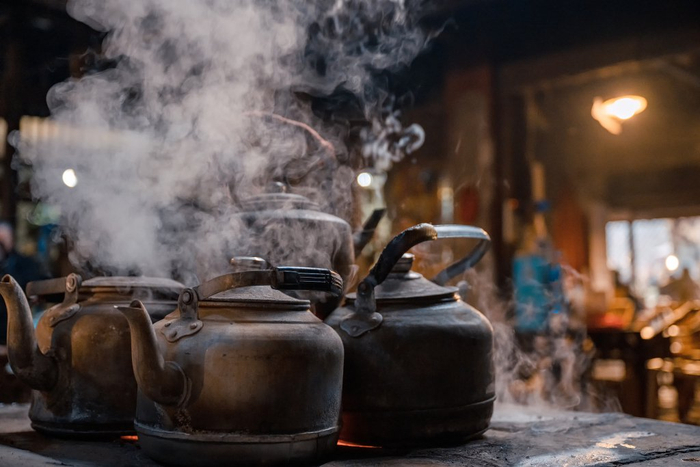 双流彭镇百年老茶馆。视觉中国 图