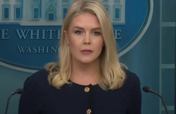 当地时间6月3日，白宫新闻秘书卡罗琳·莱维特主持新闻发布会。 视频截图