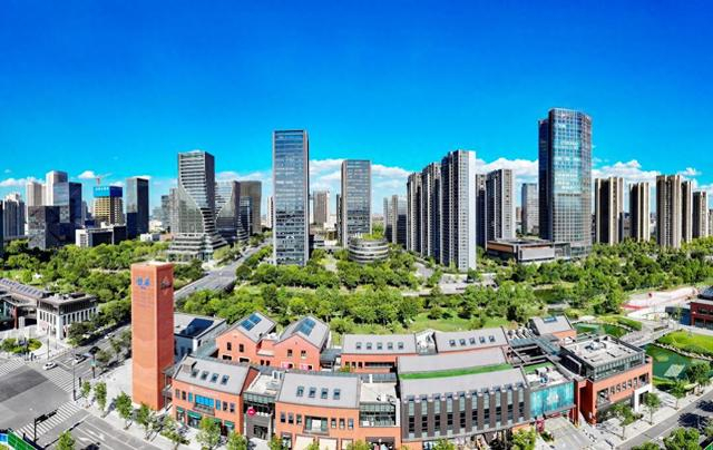 临平区街景 本文图片由临平区委宣传部提供