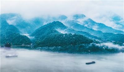 富春江山水。童文旅供图