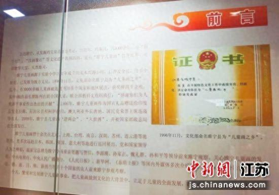 1996年，睢宁县被命名为“儿童画之乡”。周毅 摄