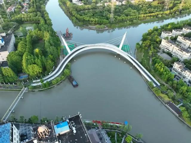 陆家嘴水环俯瞰图。“绿色上海”微信公众号 图