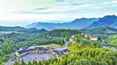 仙云峰生态旅游度假区。 张举杭 摄