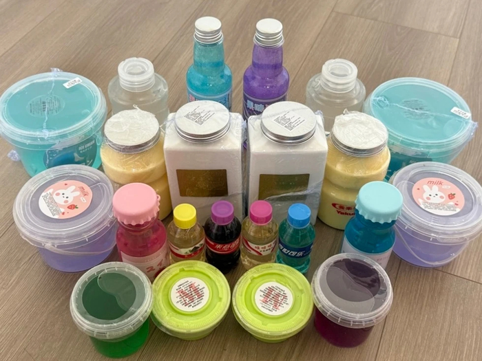 市面上部分“假水”产品。图/澎湃新闻