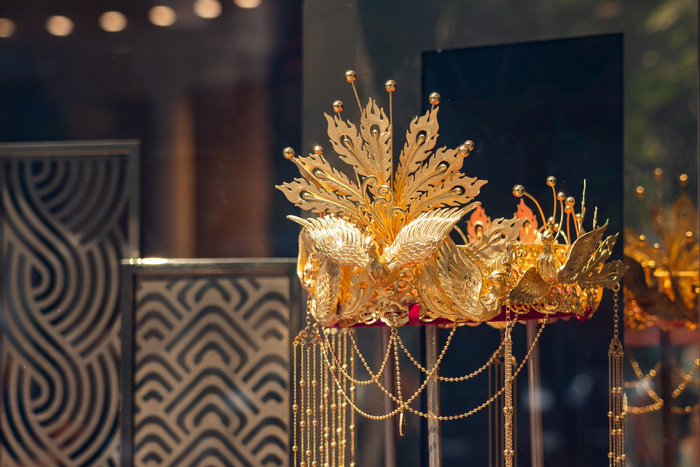 老凤祥金饰产品 图片来源：界面图库