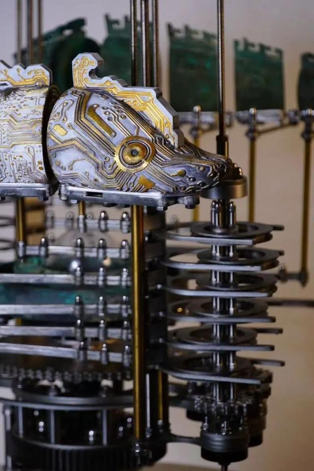 《循回仪》（局部）；图片由艺术家提供