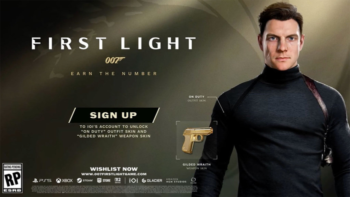 《007 First Light》游戏注册宣传照