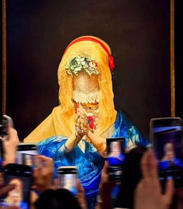 四川美院毕业展上的《祷》展出现场