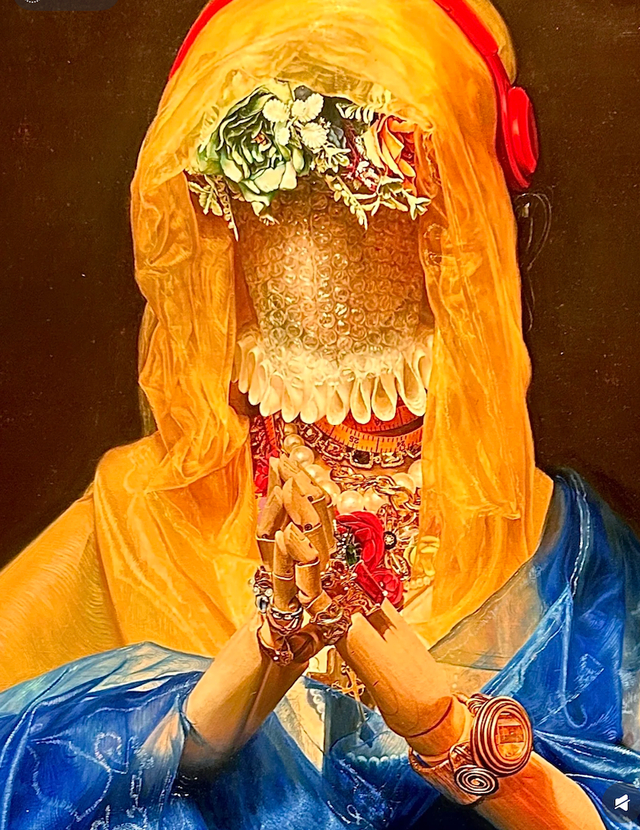 四川美院的人气毕业作品《祷》