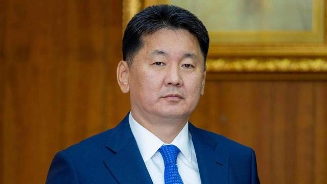 蒙古国总统呼日勒苏赫 图源：蒙古国总统办公厅官网 