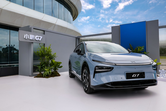 小鹏G7。企业供图