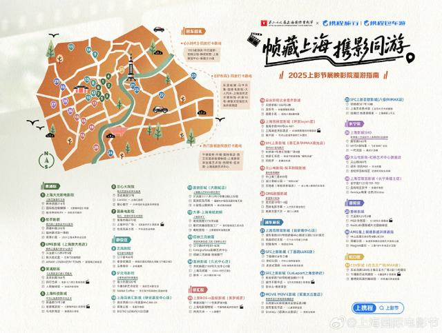 帧藏上海携影同游 地图