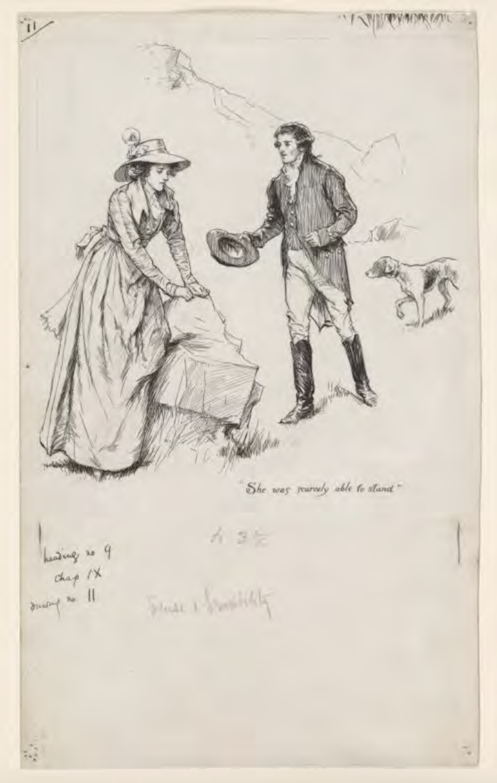 《理智与情感》插图，1898-1899年