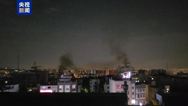 当地时间6月14日晚，伊朗首都德黑兰。