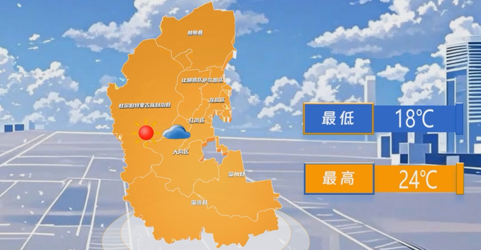 大庆最新天气预报预报