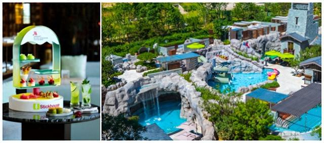 「清凉一夏」主题下午茶、室外温泉