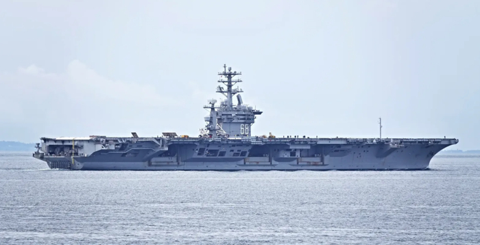 “尼米兹”号航母 资料图 图源：Marine Traffic